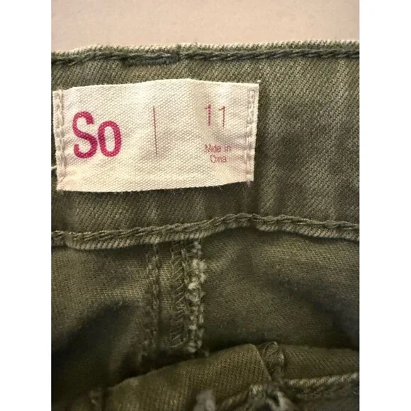 SO Green Belted Mini Skirt - Picture 8 of 8